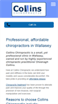 Mobile Screenshot of collins-chiropractic.co.uk